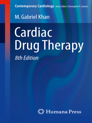 cover image of Cardiac Drug Therapy